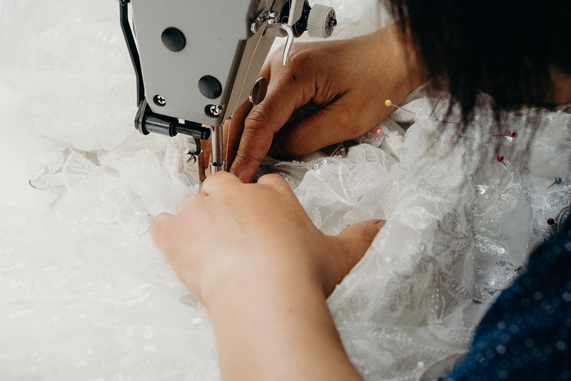 Sewing Bridal Dress