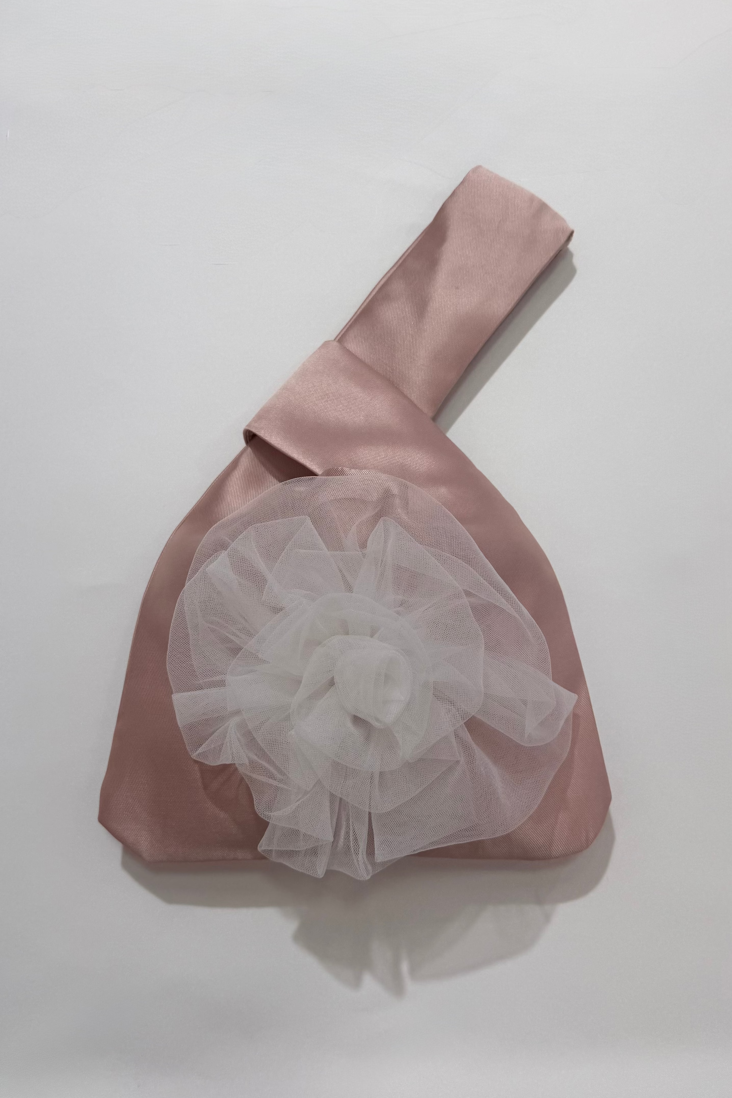 The Tie Bag- Lace Fabric