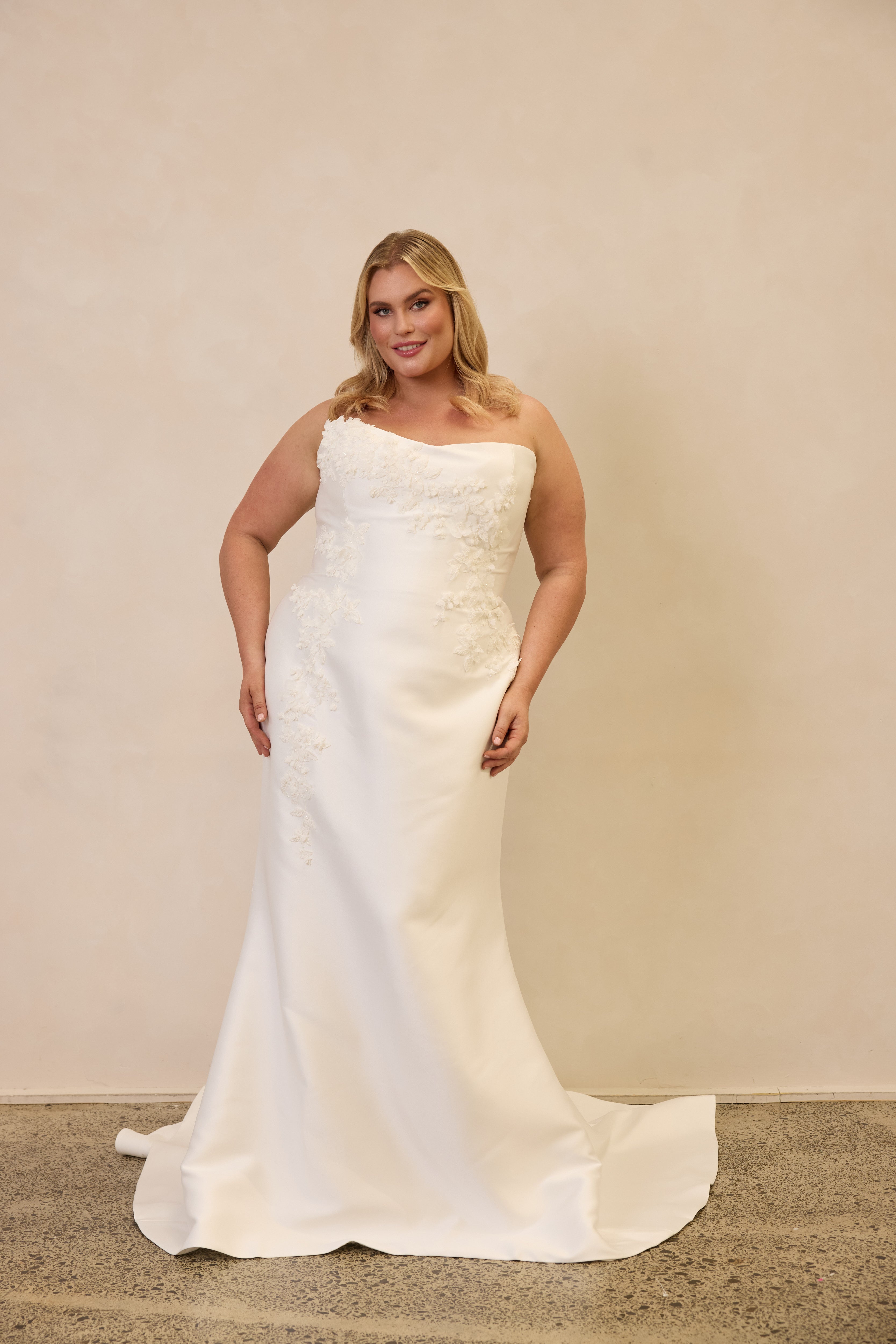 Juliette gown with Overskirt