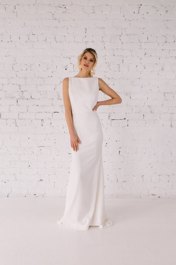 Sample Taylor Gown- Double Crepe