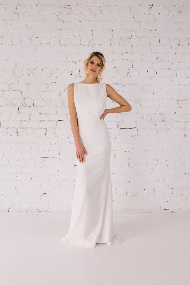 Sample Taylor Gown- Double Crepe
