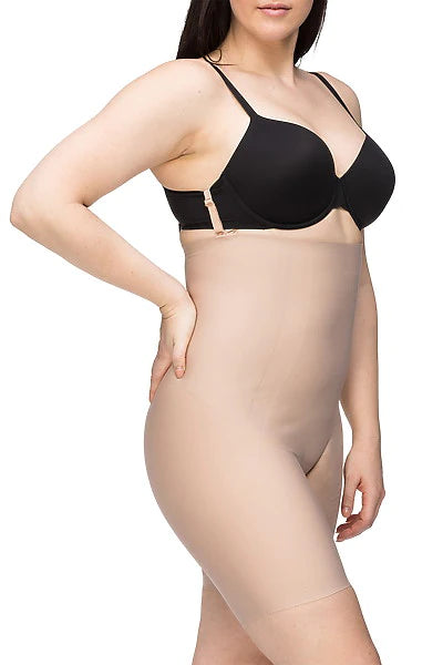 Body Define High Waisted Shaper Short - Warm Taupe