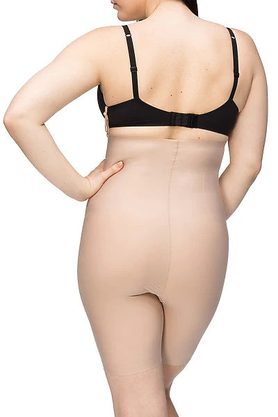 Body Define High Waisted Shaper Short - Warm Taupe
