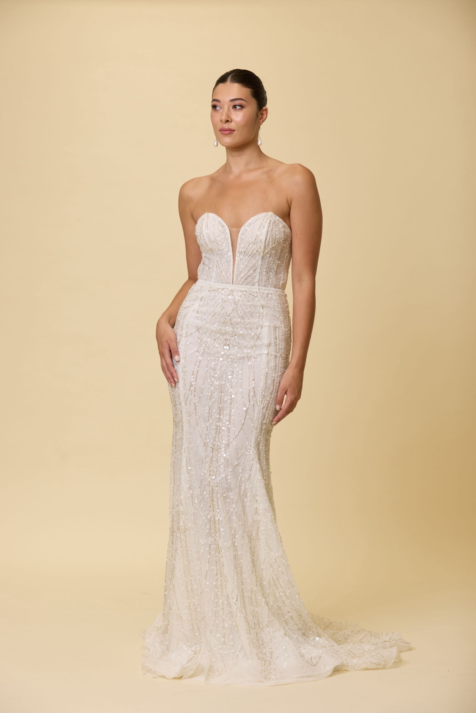 Riley Gown With Sleeves