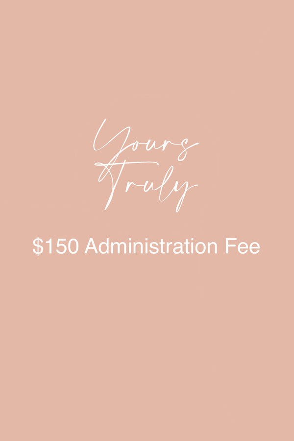 Preloved Administration Fee