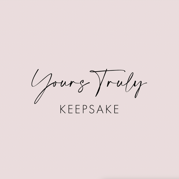 Yours Truly Keepsake Gift Card