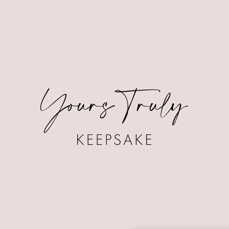 Yours Truly Keepsake Gift Card