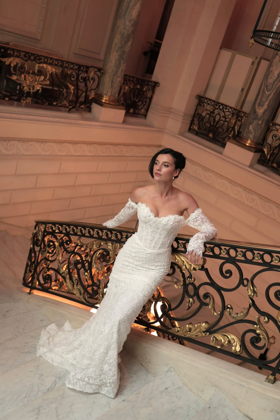 Paloma Gown With Sleeves