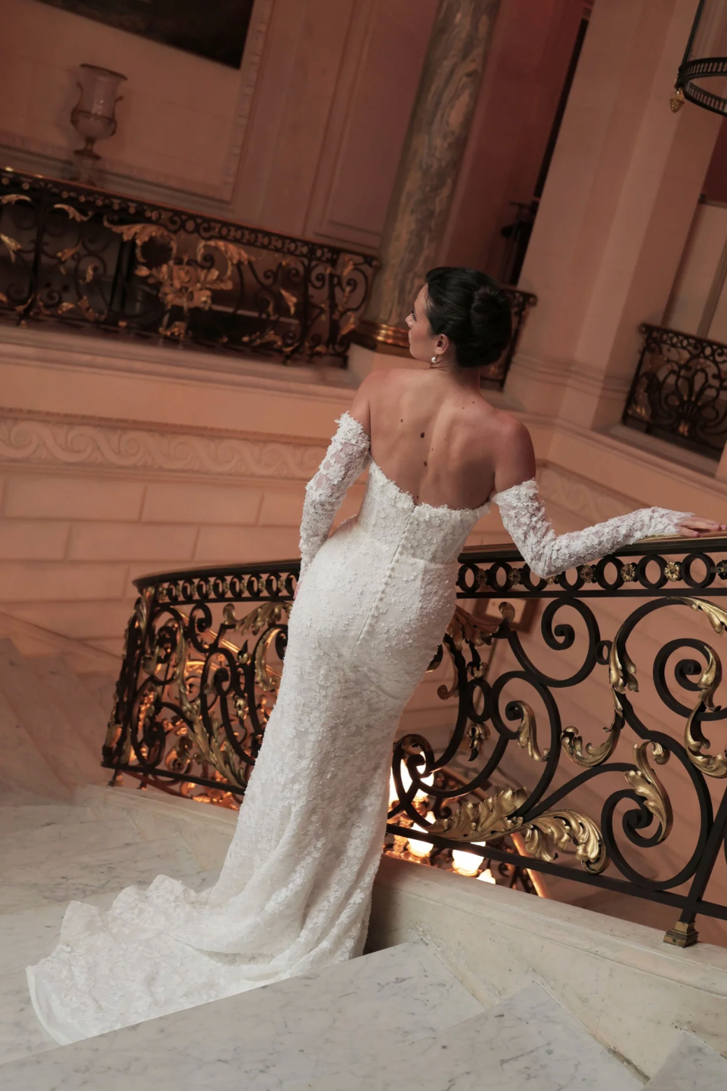 Paloma Gown With Sleeves