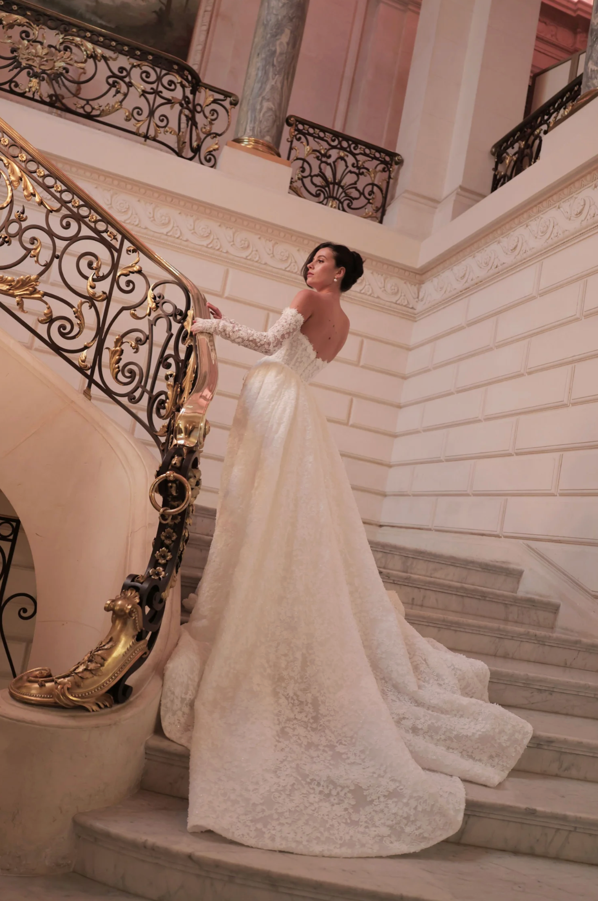 Paloma Gown With Sleeves