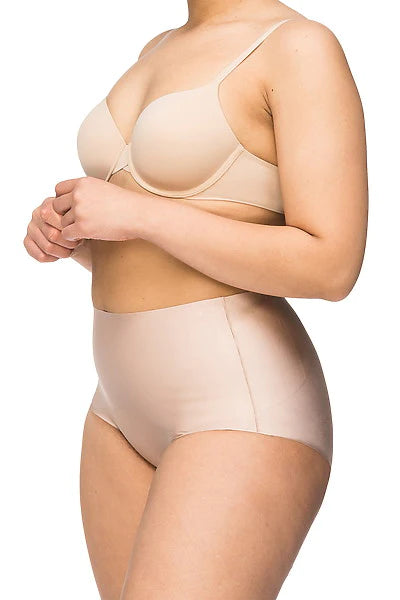 Sweeping Curves - Basic Brief - Warm Taupe