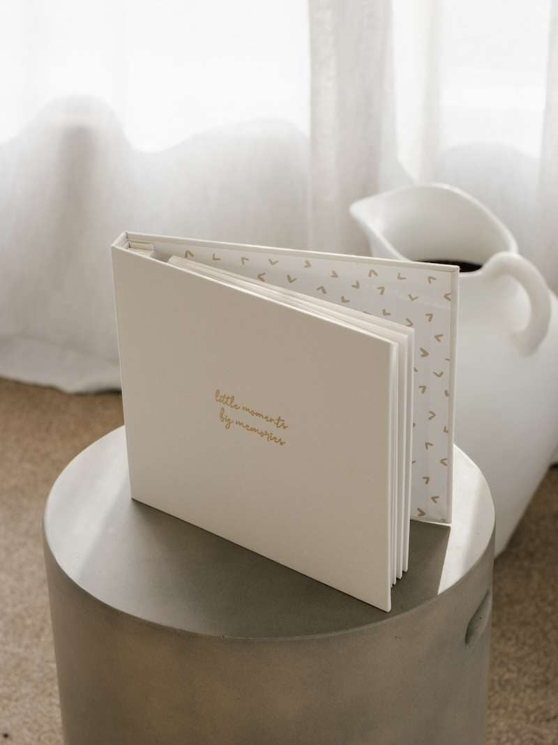 Luxury Linen Photo Album & Keepsake Box