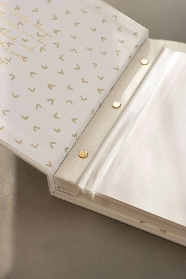 Luxury Linen Photo Album & Keepsake Box