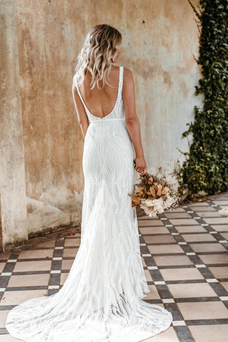 Frankie Gown full back view