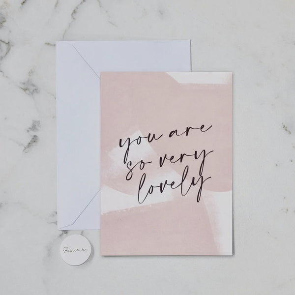 Products Greeting Card- Lovely