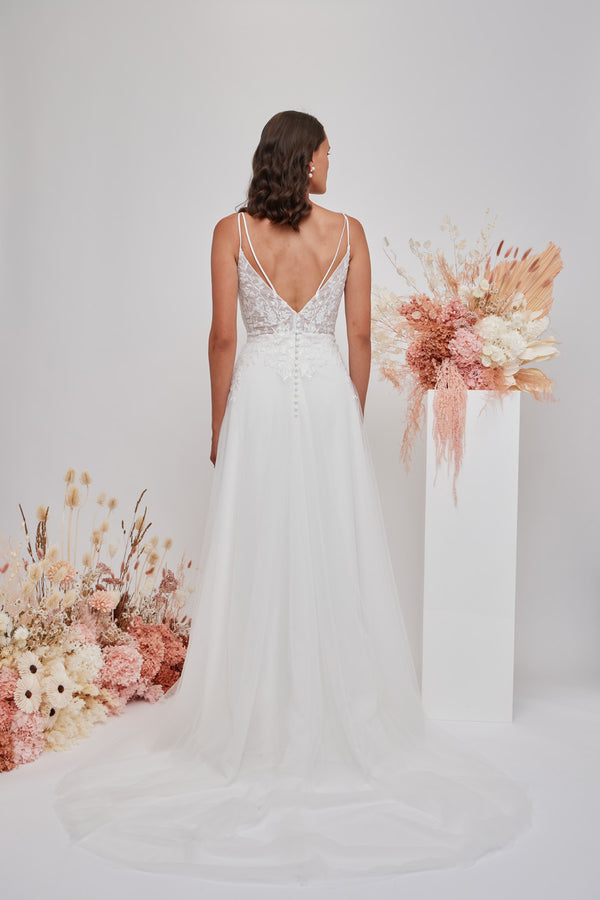 Bloom Gown Back View