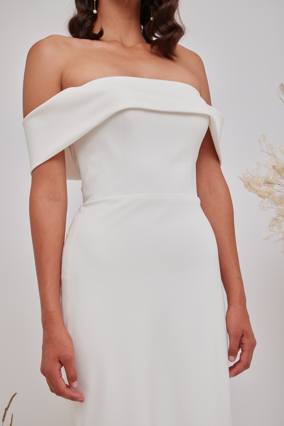 White Audrey Gown | Yours Truly