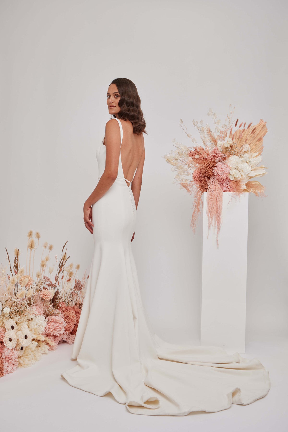 White Bennie Gown | Yours Truly